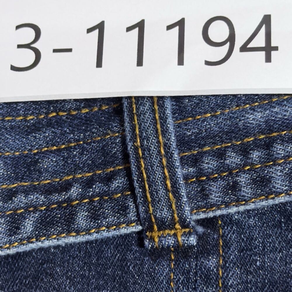 Pilcro by Anthropologie Size 28 Dark Wash Denim Belted Tapered Jeanscasual - Picture 12 of 12
